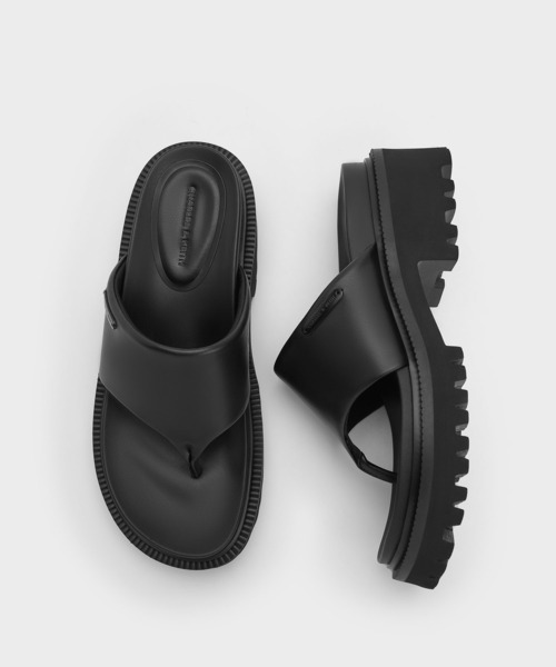 Alexander McQUEEN トングサンダル ウェッジソール 37サイズ Alexander McQUEEN トングサンダル ウェッジソール 37サイズ