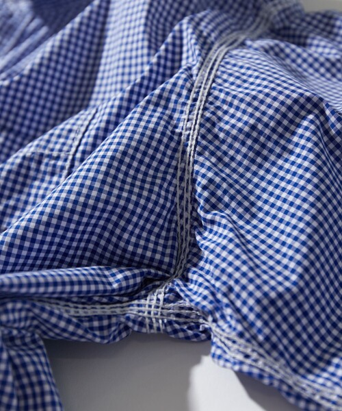 シャツ CAHLUMN/カウラム Magazine Pocket Chain Stitch Shirt 
