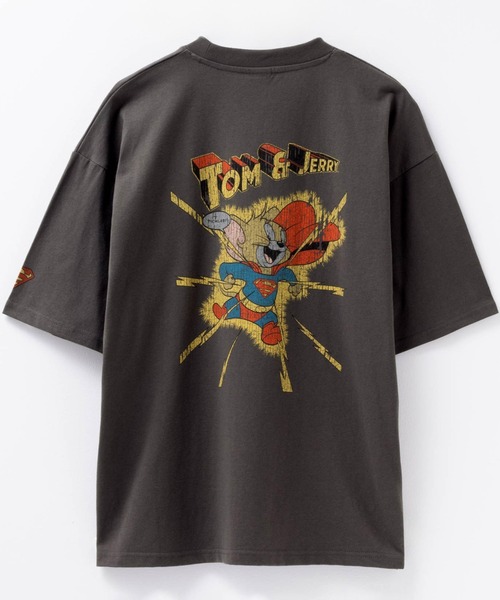 tシャツ TOM＆JERRYヴィンテージ風プリントTEE メンズ