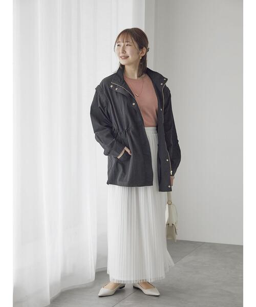 【POLO】レディースアウター 袖取り外し可能 Lサイズ Te chichi TERRASSE ブルゾン アウター 袖取り外しブルゾン