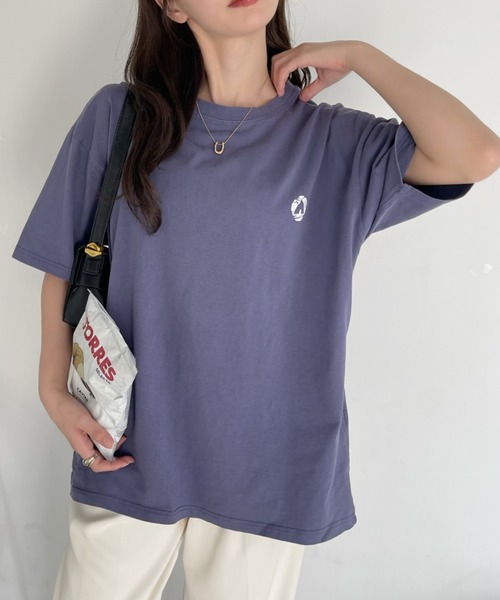 【半袖Tシャツ ドクロ/白】エドハーディー5035 A0CBAAMD Ada. tシャツ AIR WALK ピグメント加工 半袖 プリント ドクロ T