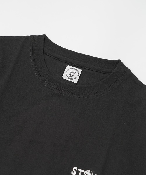 tシャツ 「unisex」イラスト 総刺繍 Tシャツ / 綿100% ルーズ