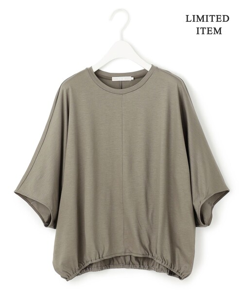 ICB（アイシービー） tシャツ 半袖 Ly.COハイゲージ ドルマンスリーブ