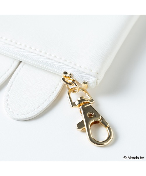 ポーチ BRUNA MIMITSUKI ミニフラットポーチ レディース : ZOZOTOWN