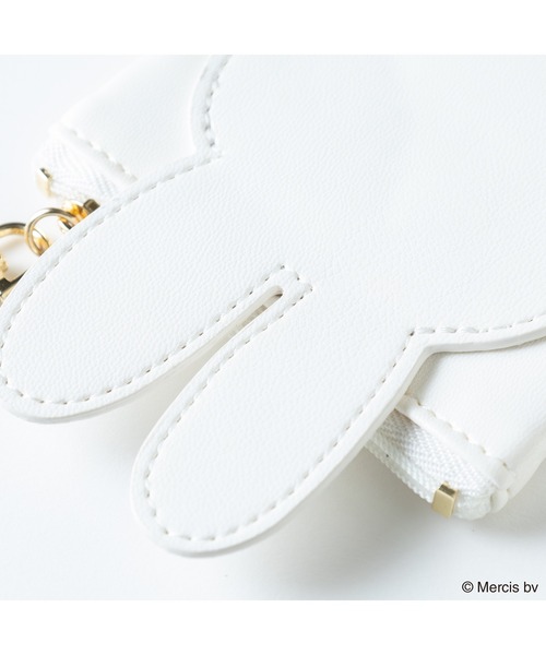 フラットポーチ＆エコバッグ♡ポメ＆レディ F/CE. TECH LEATHER DRAWSTRING POCHETTE / エフシーイー テック