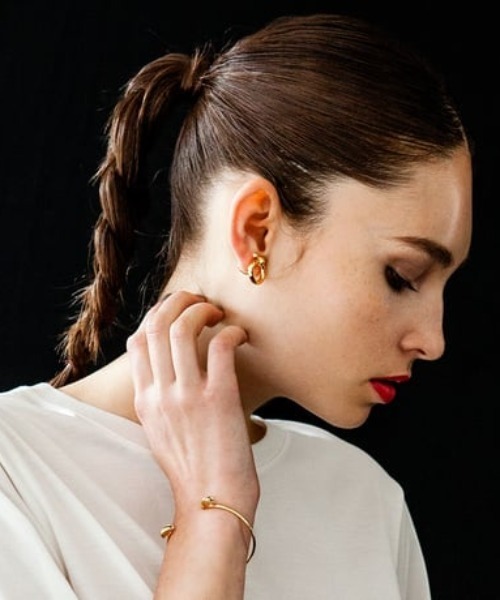 ピアス 「IRIS 47」door knock pierce/ドア ノック ピアス レディースの画像