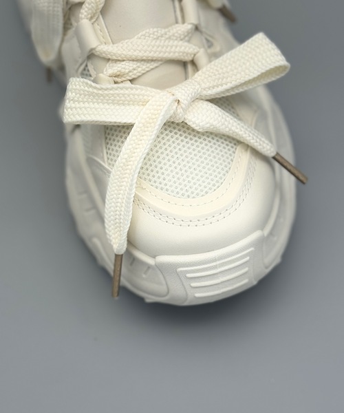   JEANS★厚底 スニーカー★ANCIENT WHITE/EGGSHELL スニーカー 厚底スニーカー レディース : ZOZOTOWN Yahoo!店