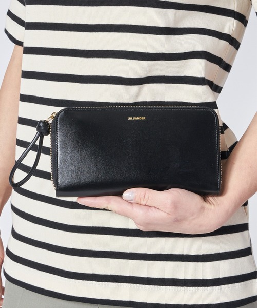 JIL SANDER 財布 ZIP AROUND WALLET MD GIRO レディース