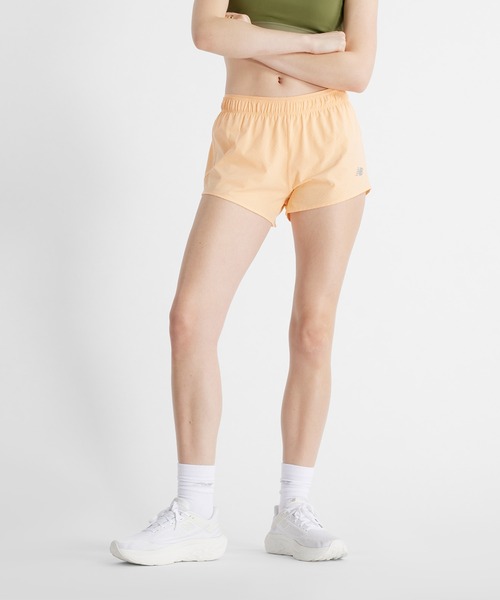 New Balance RC ショーツ3インチ（インナー付き）ブルー L New Balance パンツ RC ショーツ 3インチ(シームレスインナー