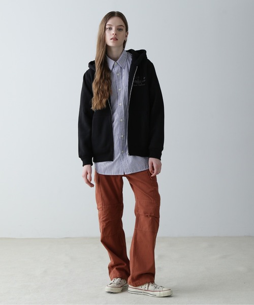 パーカー VARSITY LOGO SWEAT PARKA/バーシティロゴ スウェットパーカー レディース AVIREX パーカー VARSITY LOGO SWEAT PARKA/バーシティロゴ