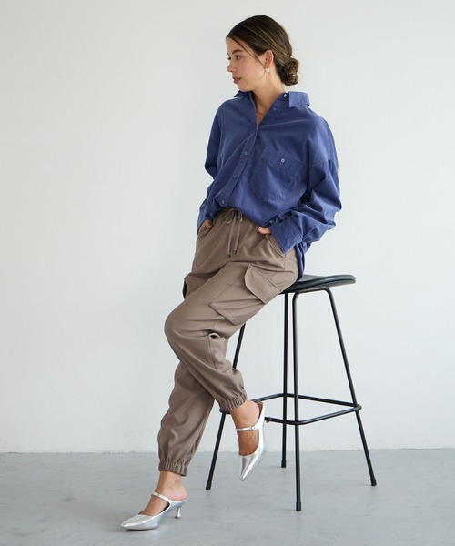 BAYFLOW ブラウス シャツ 「カシュクール可能」2WAYコーデュロイ