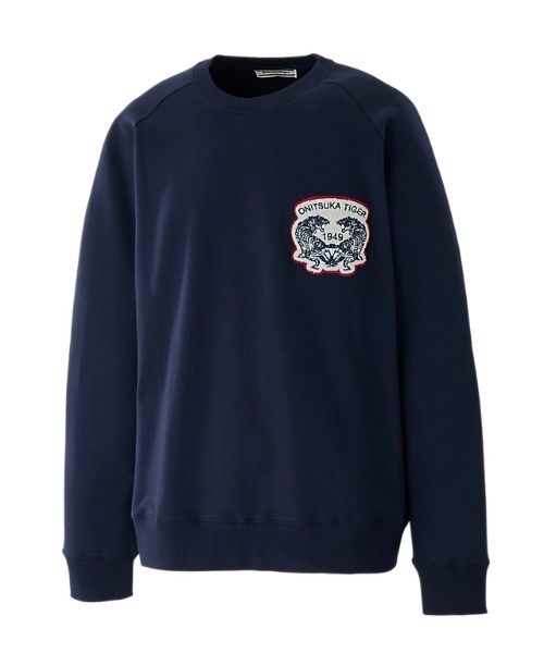 トレーナー スウェット SWEAT TOP / スウェットトップ レディース メンズ Onitsuka Tiger トレーナー スウェット SWEAT TOP / スウェット