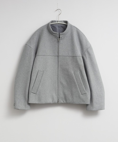 for/c（フォーシー） ブルゾン アウター ウールライクスタンドブルゾン