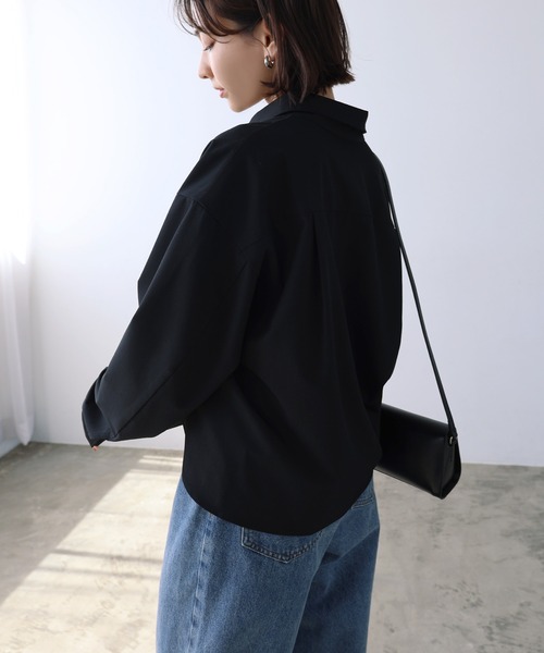 【極美品】ETRE TOKYO レーシーショートシャツ ジャケット ETRE TOKYO（エトレトウキョウ）の「レーシーショートシャツ（シャツ
