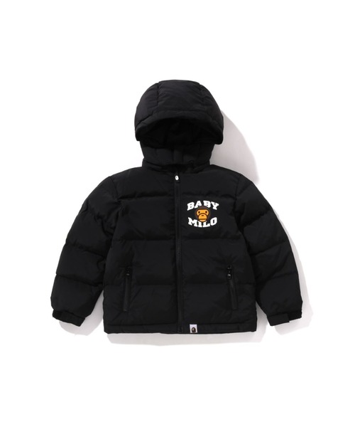 A BATHING APE（アベイシングエイプ） ダウン アウター BABY MILO ZIP