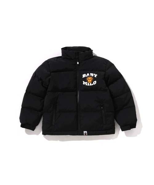 A BATHING APE（アベイシングエイプ） ダウン アウター BABY MILO ZIP