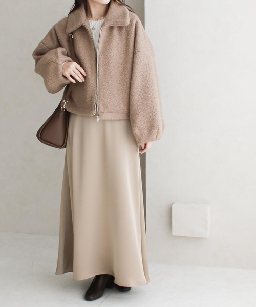 Social GIRL（ソーシャルガール） ブルゾン アウター ボリューム袖