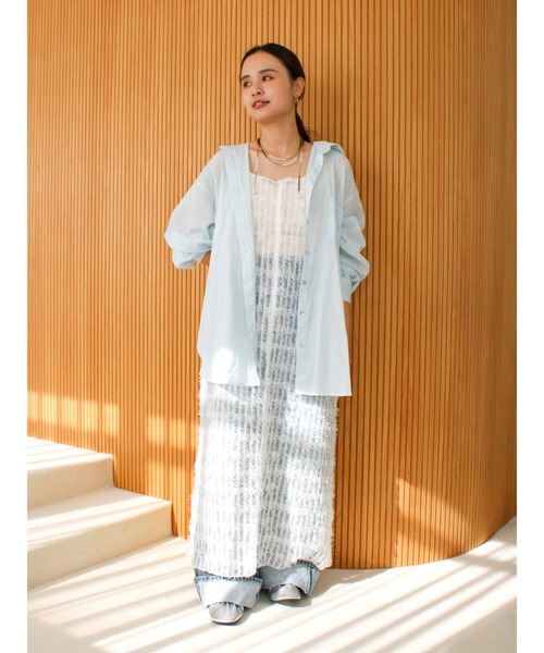 Ungrid（アングリッド） ワンピース シアーチュールワンピース