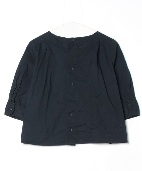 「haupia」 7分袖ブラウス MEDIUM ネイビー レディース haupia 「haupia」 7分袖ブラウス 38 ネイビー レディース