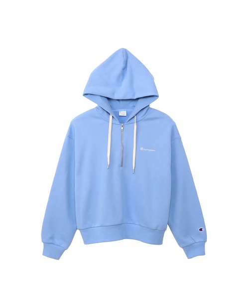 トレーナー スウェット 「Champion/チャンピオン」レディース ハーフジップフーデッドスウェットシャツ レディース Champion トレーナー スウェット 「Champion/チャンピオン