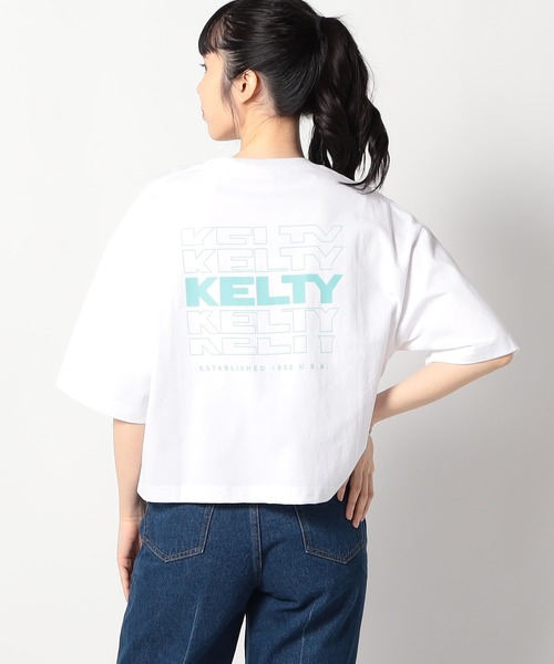 tシャツ 「KELTY」グランドパーク別注 バックタイポロゴ　クロップドT レディース | KELTY | 03