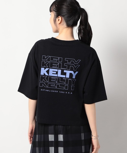 tシャツ 「KELTY」グランドパーク別注 バックタイポロゴ　クロップドT レディース | KELTY | 08