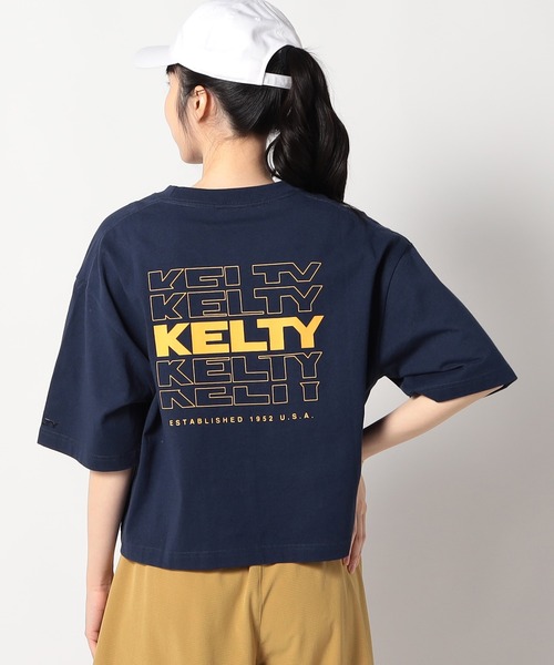 tシャツ 「KELTY」グランドパーク別注 バックタイポロゴ　クロップドT レディース | KELTY | 10