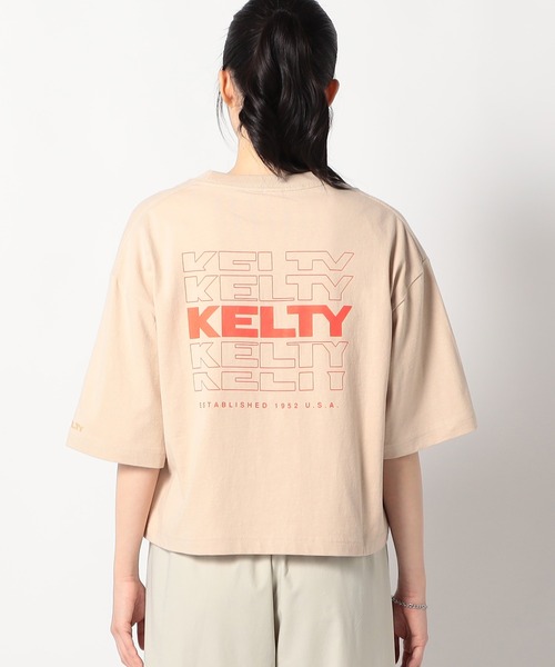 tシャツ 「KELTY」グランドパーク別注 バックタイポロゴ　クロップドT レディース | KELTY | 11