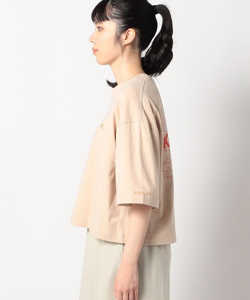 tシャツ 「KELTY」グランドパーク別注 バックタイポロゴ　クロップドT レディース | KELTY | 13