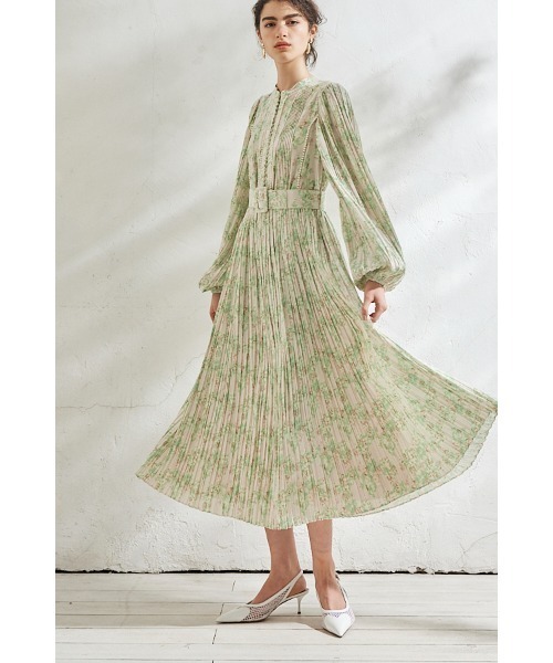 ワンピース Estella.K Isabel Lace Belted Dress Isabel Lace Belted Dress -NVY- – Estella.K