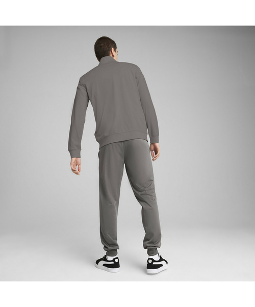 メンズ L◆未使用 PUMA プーマ 秋冬 トレーニング ジャージ 上下 EVOSTRIPEシリーズ warmCELL ジャージジャケット パンツ セットアップ PUMA（プーマ）NDIVIDUAL FINAL1/4 ジップ トラックジャケット