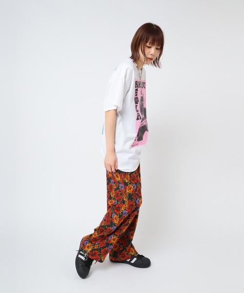 RNA 総柄サイドZIPパンツ RNA 総柄サイドZIPパンツ