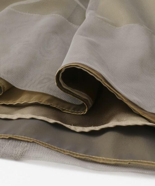 kaene（カエン） ワンピース シャンブレーキャミドッキングドレス(sh