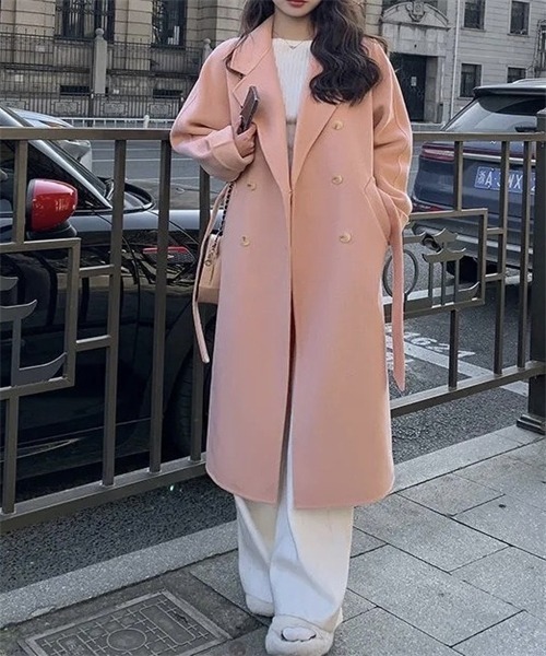 「Dream garden」 チェスターコート M ブラック レディース_画像7