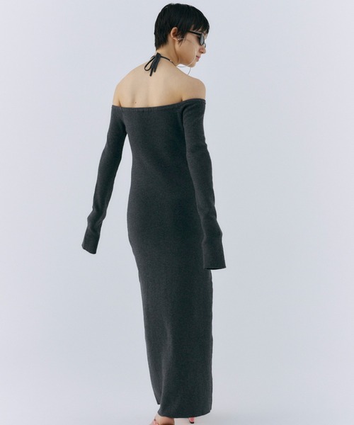 未使用 JOSE MOON ニット ワンピース JOSE MOON ワンピース SERIAL HOLE KNIT DRESS/シリアルホール