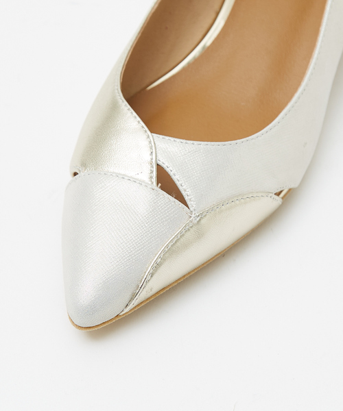 Au BANNISTER（オゥ バニスター） パンプス ホールヒール フラット