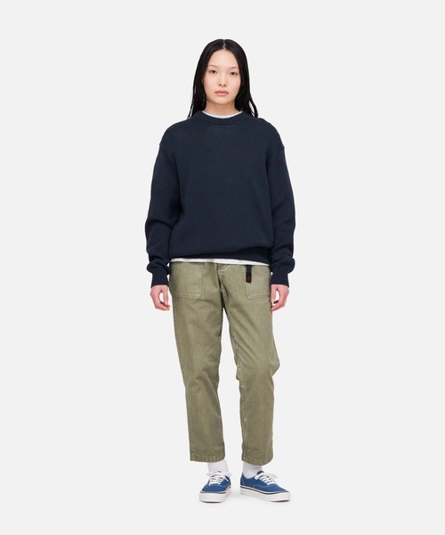 GRAMICCI セーター ニット KNIT CREW｜ニットクルー UNISEX