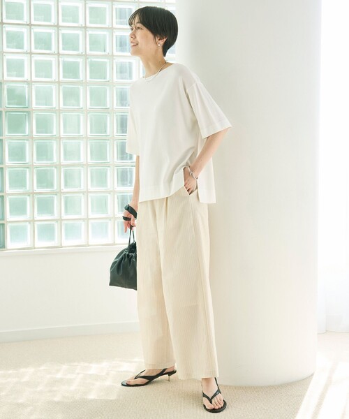 seytoサイズ3 / チュールレイヤードシアーワイドパンツ seyto（セイト）の「Tulle layered sheer wide pants / チュール