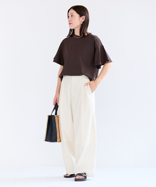 【期間限定セール中❗️】plumpynuts ワイドパンツ UNFILO パンツ シアーワイドパンツ レディース : ZOZOTOWN Yahoo