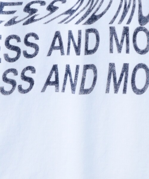 6(ROKU) tシャツ 「6(ROKU)」LESS AND MORE ロングスリーブT