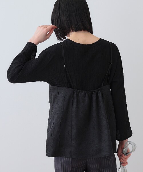 INDIVI 春SALE！「2点セット／洗える」カセット服 キャミ