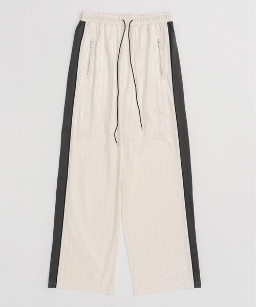 MAISON SPECIAL（メゾンスペシャル） パンツ Sideline Shadow Stripe