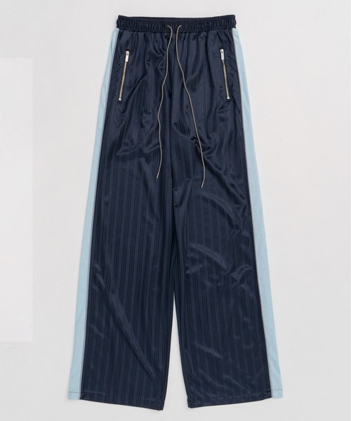 MAISON SPECIAL（メゾンスペシャル） パンツ Sideline Shadow Stripe
