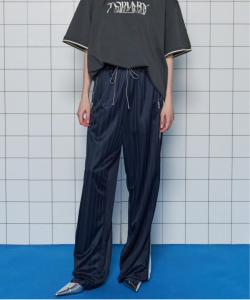 MAISON SPECIAL（メゾンスペシャル） ワイドパンツ パンツ Sideline