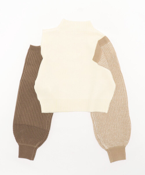 「MURUA」 長袖ニット FREE アイボリー レディース_画像2