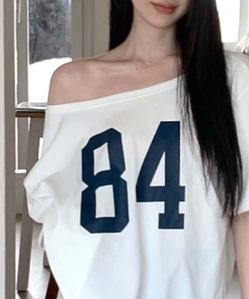 tシャツ ワンショルダーフライスTシャツ レディース miniministore｜ワンショルダー tシャツ レディース | Rakuten