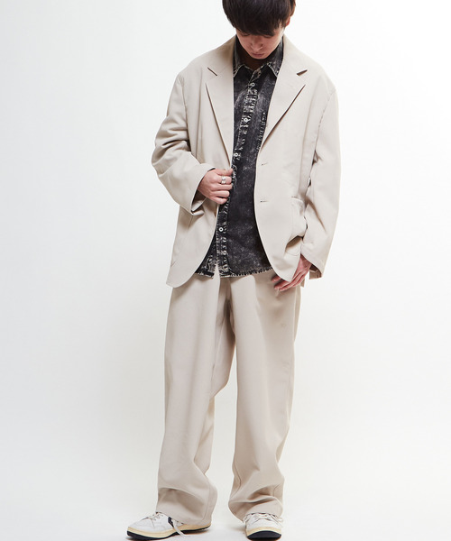 CONVERSE TOKYO スラックス パンツ MACARON CALZE RELAXED FIT SLACKS