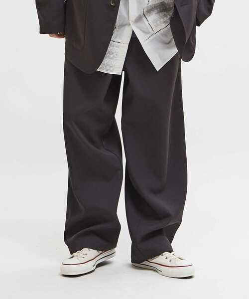 CONVERSE TOKYO スラックス パンツ MACARON CALZE RELAXED FIT SLACKS