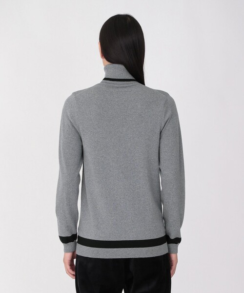 「LOVELESS」 タートルネックニット L ライトグレー メンズ_画像8