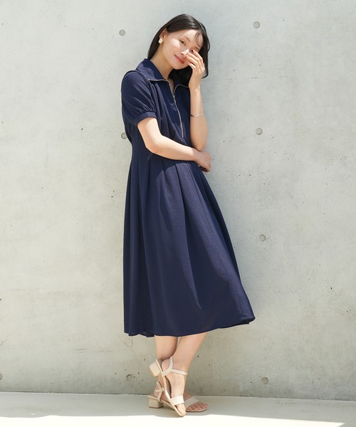 ピータン⭐︎ TRUDEA ワンピース ハーフZIPワンピース : ZOZOTOWN Yahoo!店